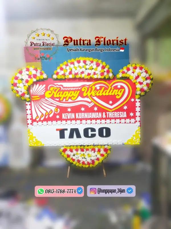 Bunga Papan 750rb