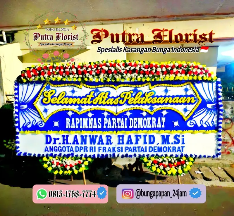 Bunga Papan Gandeng 1.8jt