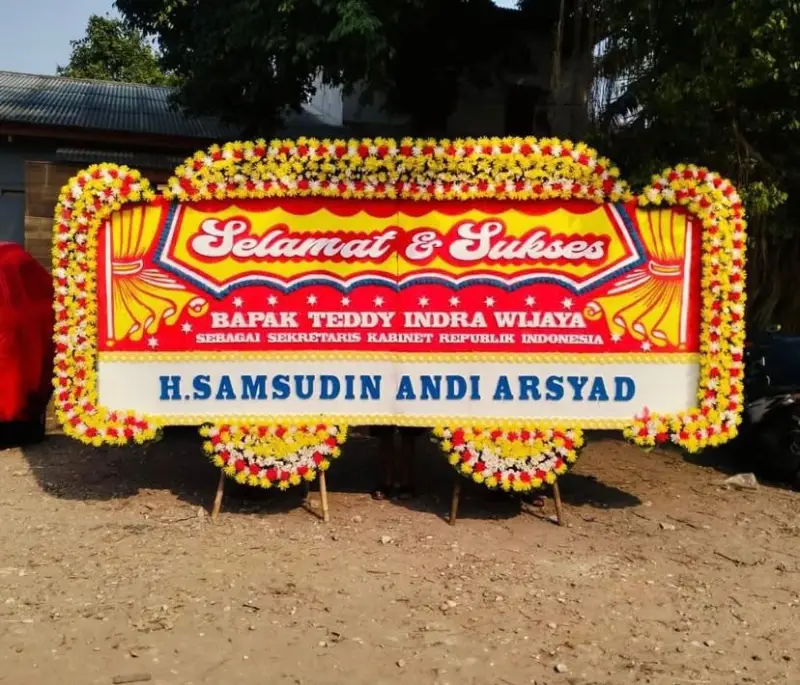 Bunga Papan Gandeng 2.5jt