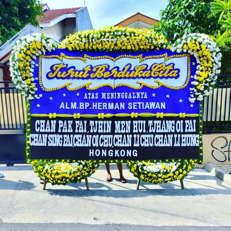 Bunga Papan Gandeng 2.7jt